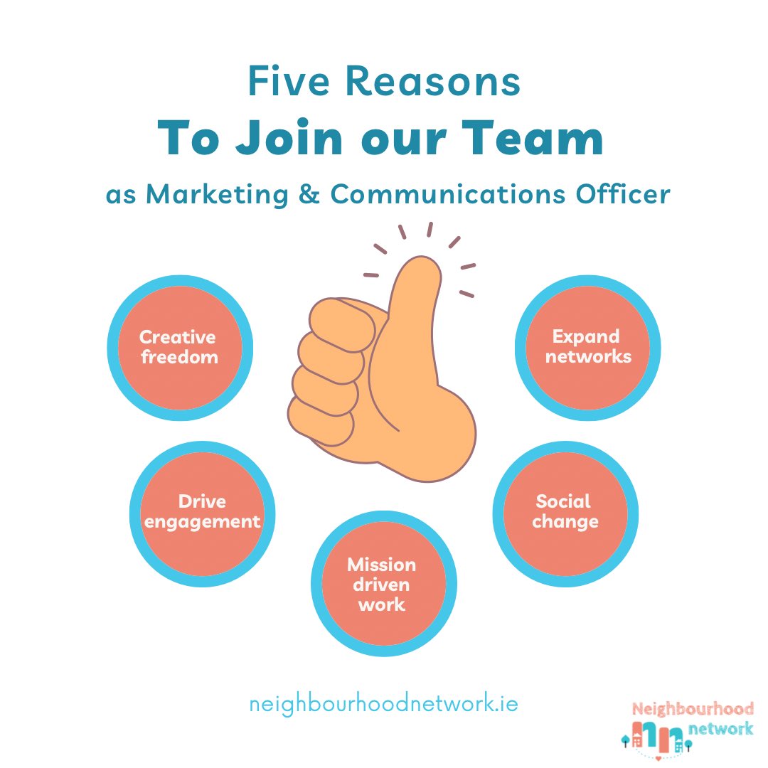 nn_irl's tweet image. Ready to create positive change in Irish communities? Apply today and help us bring neighbours together for a happier, healthier future. 

📧 Send your CV and cover letter to opportunities@neighbourhoodnetwork.ie by 5pm on August 30th 📧