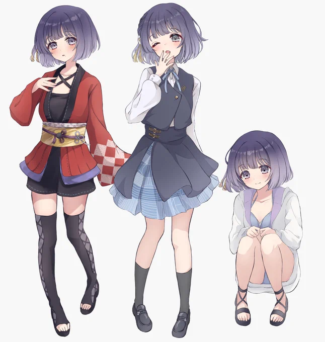 最近いっぱい描いてた全身絵!!アクスタにしたいな〜#秦谷美鈴がいっぱい見れるタグ#秦谷美鈴 #学園アイドルマスター 