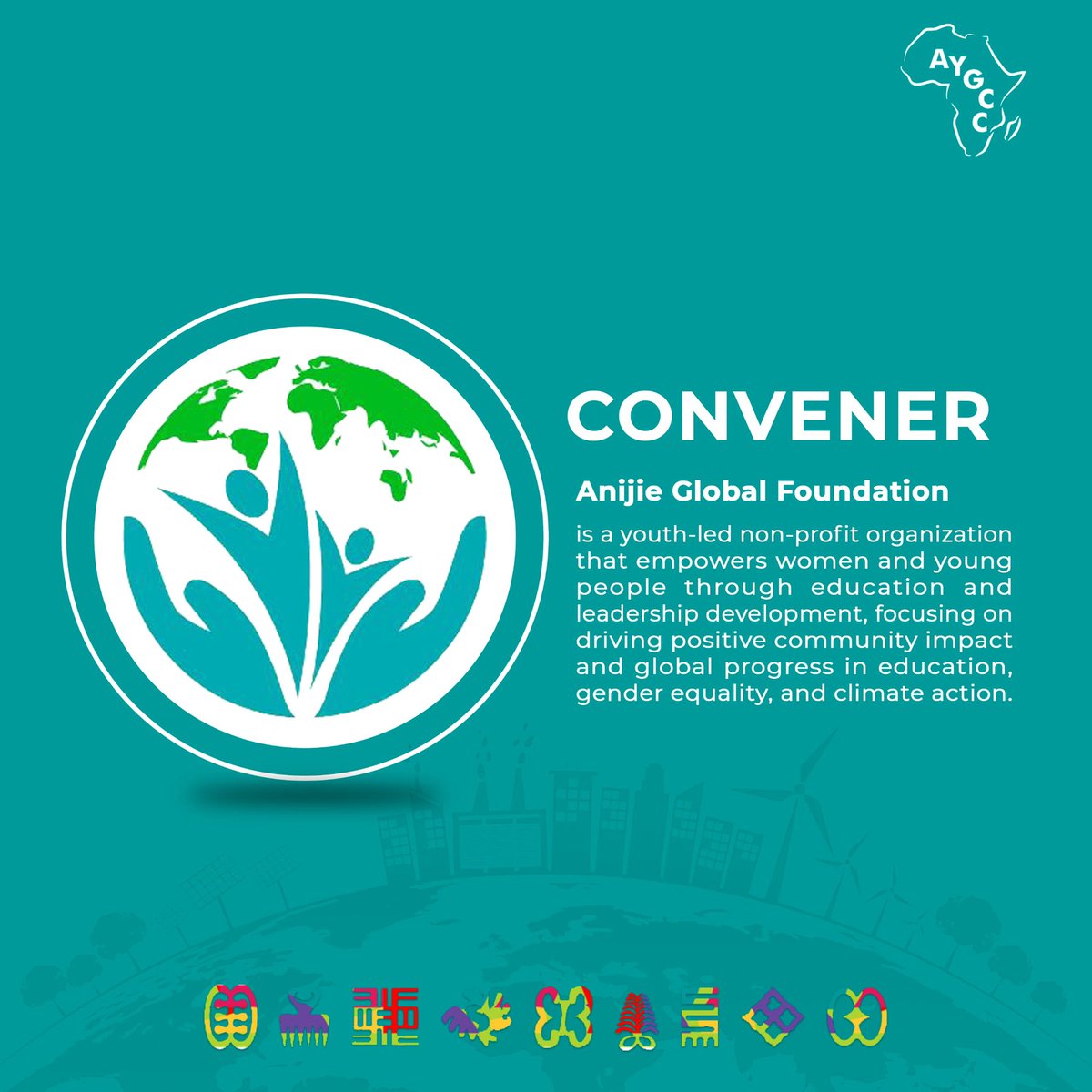 aygcc_'s tweet image. #AnijieGlobalFoundation is a youth-led non-profit organization that empowers women and young people through education and leadership development, focusing on driving positive community impact &amp;amp; global progress in #education, #genderequality &amp;amp; #ClimateAction. 

#AYGCC2024 #cop29