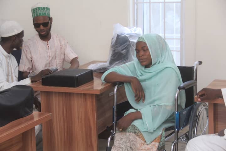 ICTAdvocates's tweet image. Various clusters of People with Disabilities sit to test the facilities in the Digital Training Hub we are commissioning this morning in Kano @YZYau @macfound @a_sabo12 @CitadRadio @_Yusuf_Babagana @CELOHANIGERIA @HamzaFagge69 @MubarakshehuD @teemerh_beekay @zee4mii @APC_News