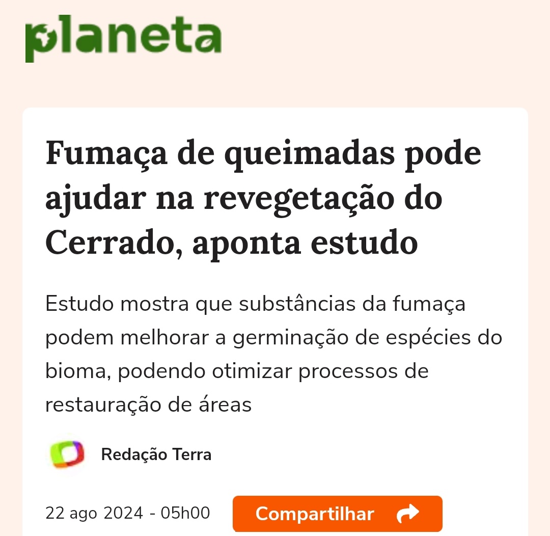 Quando as queimadas batem recorde mas o presidente é o Lula: