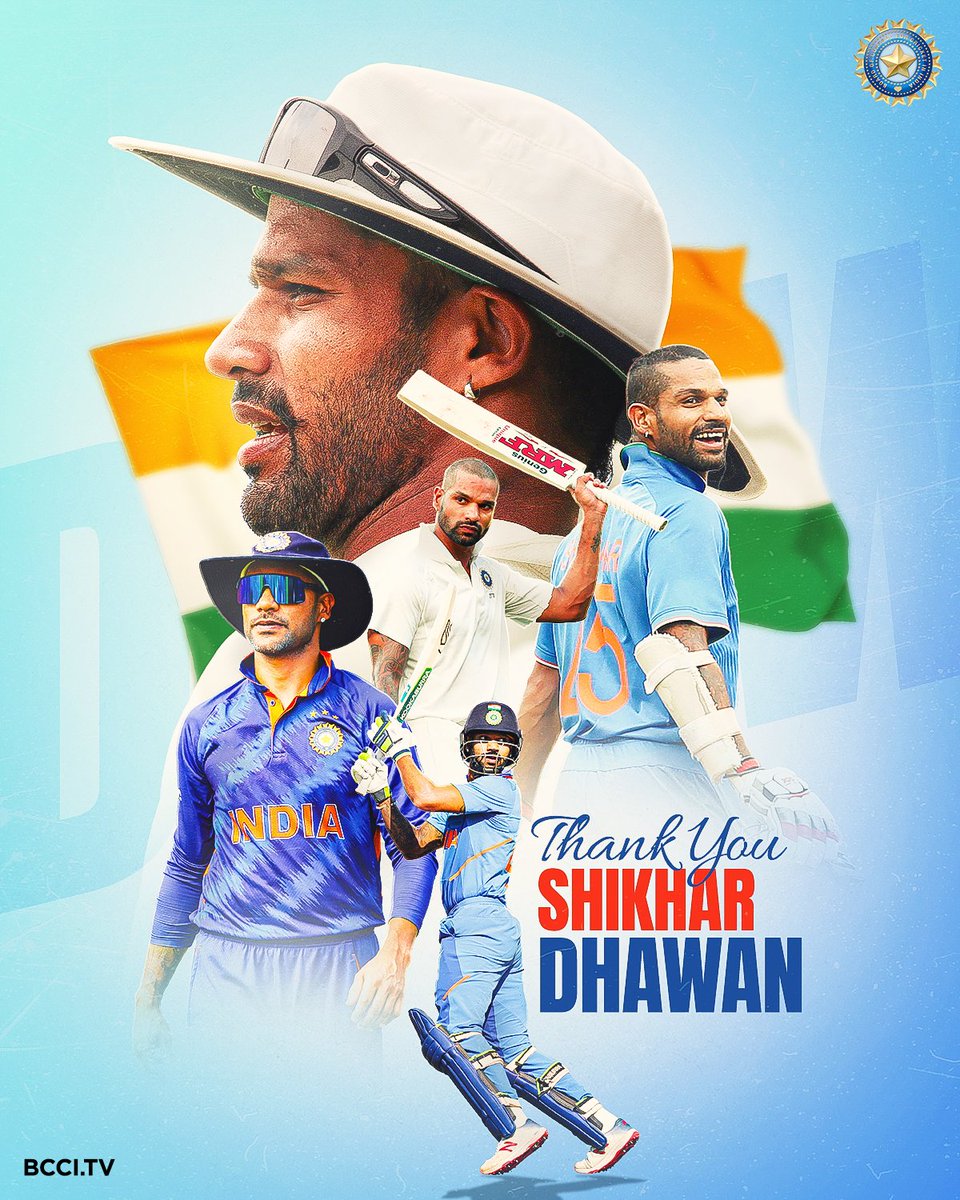 ChadarHarimohan's tweet photo. Happy Retirement Mr.ICC 
@SDhawan25
@BCCI https://t.co/D06js5lQ3b