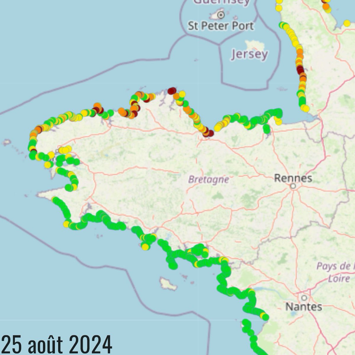 Splannenquetes's tweet photo. @akwari_coop Il peut néanmoins aider les communes à prendre des arrêtés d'interdiction de baignade à titre préventif. Les mêmes causes produisant les mêmes effets.

👉 Accédez aux prévisions détaillées : https://t.co/fbKKR9Mlpv https://t.co/Jh3cYID44S