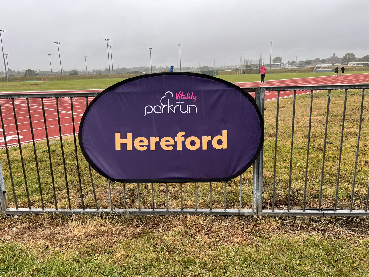 Another tourist <a href="/parkrunUK/">parkrun UK</a> today. Rather a wet one ☔️