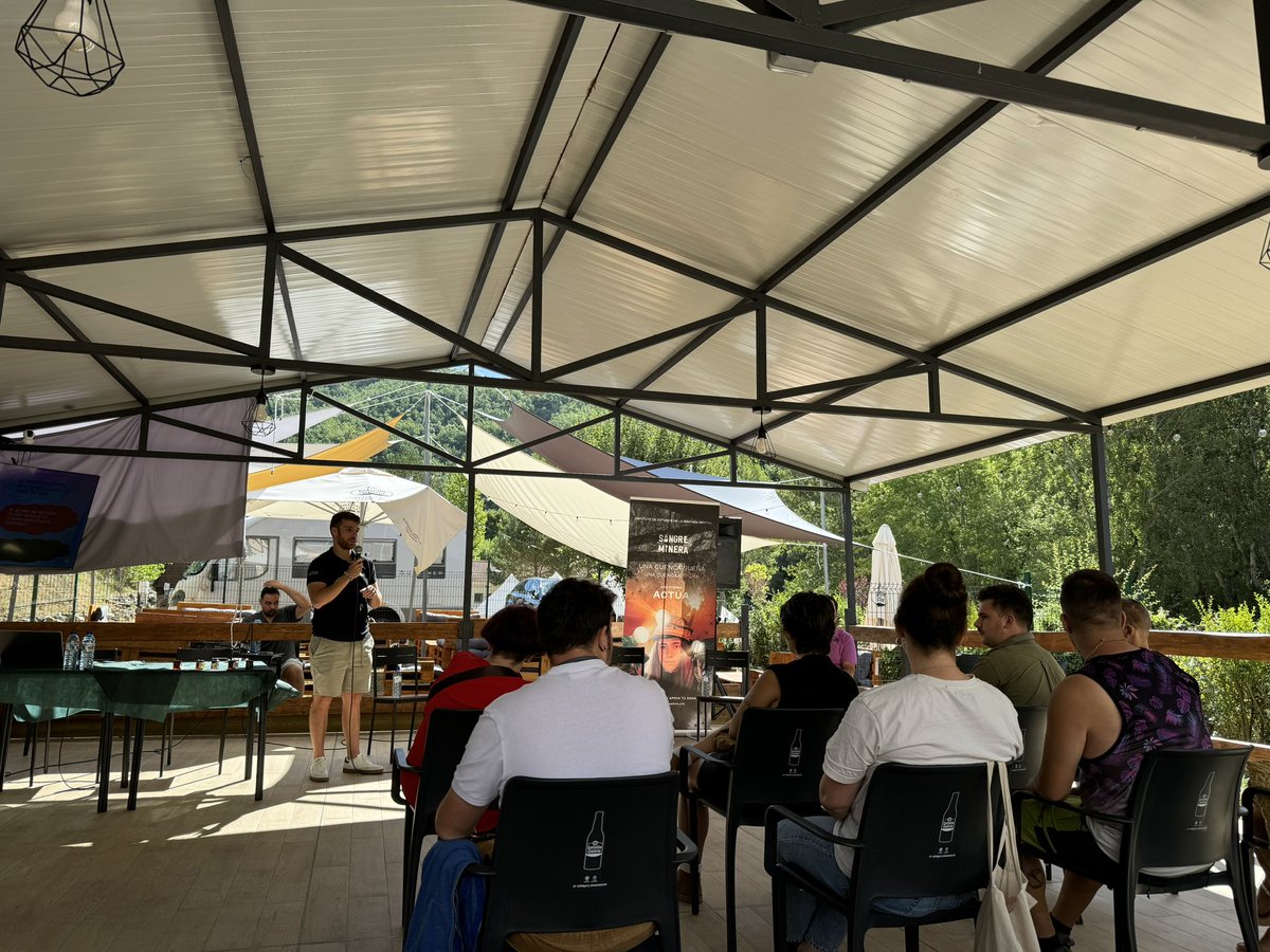 Mesa Redonda de Sangre Minera. 
Hoy desde las 11:00 en el Cenador del Rest. Camping Bosque de Gordón se analiza la problemática de las antiguas zonas mineras, buscando dinamizar la zona con proyectos locales. 
ABANCA Ademar León
con SANGRE MINERA
<a href="/MineraSangre/">SangreMinera</a>
#AdemarALuchar