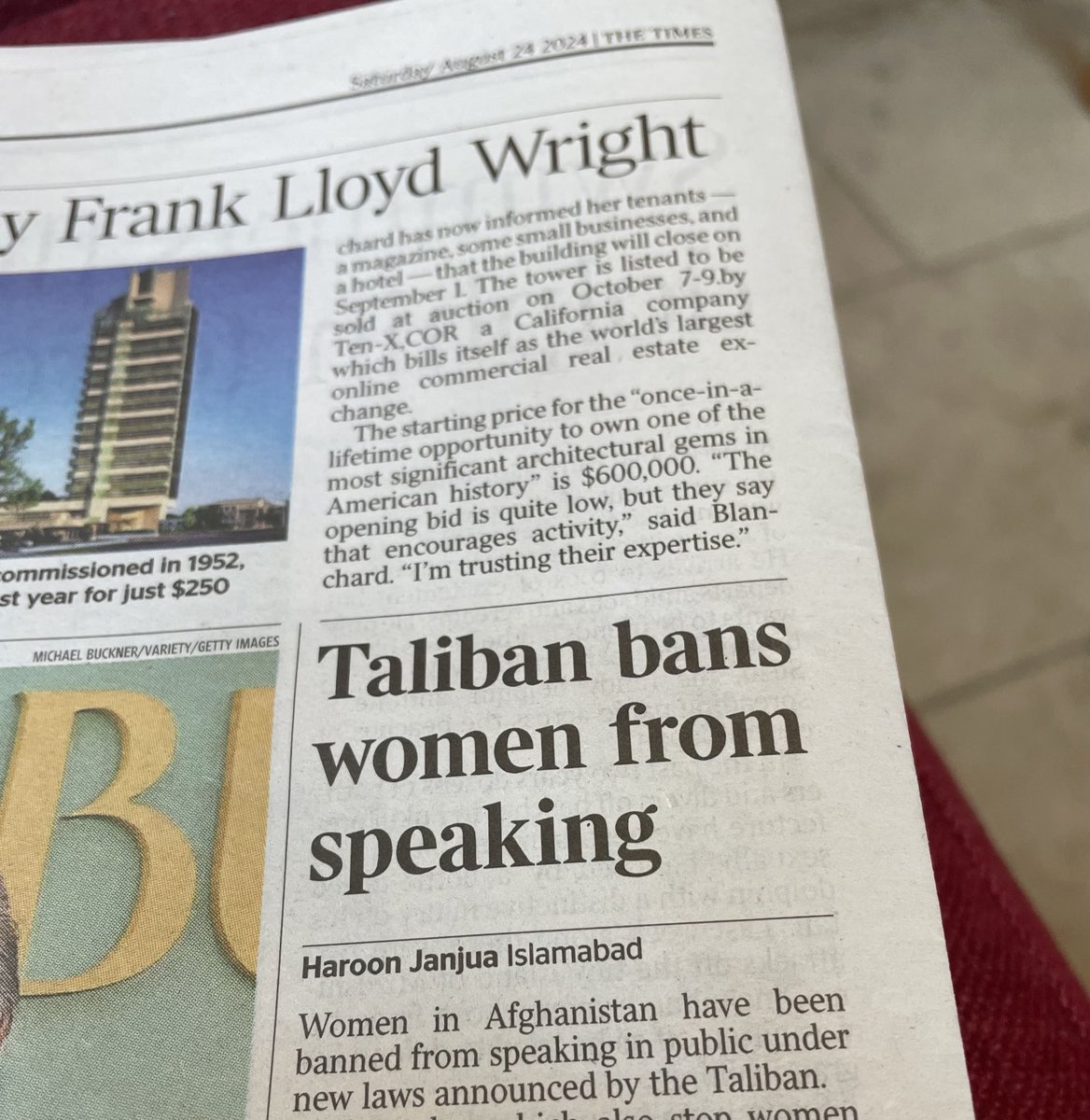 adelegeras's tweet photo. These few paragraphs appear on page 40…. Last page of ⁦@thetimes⁩ before Business News. It ought to be on every front page. #Barbarism https://t.co/ugXj6JipKC