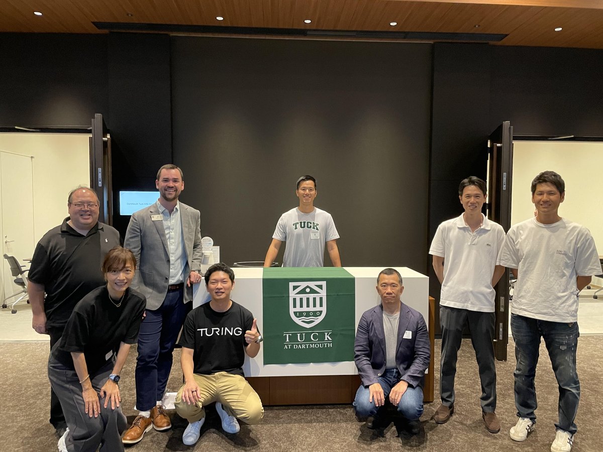 edogijuku's tweet photo. Tuckのインフォセッションに参加しました。
Good to Tim, alumni, and applicants and feel encouraging atmosphere. 
Tuck 1996年卒のLIXIL 瀬戸 欣也CEOが設立された奨学金基金です。日本人受験生に向けた奨学金制度を持つ学校は少なく、私費受験生の皆さんに朗報です。
https://t.co/hvMM9YAdHd https://t.co/Vs6q5hPe11