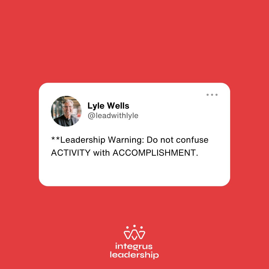 LeadwithLyle's tweet image. Question❓- Is your organization more like a playground, where activity is busy but doesn't move us forward? Or is it a practice field, where every effort is geared toward achieving a goal? Let's strive to be more than just busy—let's be productive. #IntegrusLeadership