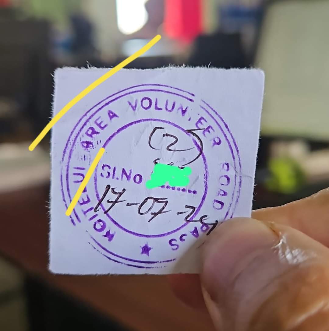 gisa_rose's tweet photo. Who needs a job when you have a golden ticket like this?
In the #Kuki controlled areas of #Churachandpur and #Kangpokpi, this little slip is your entry pass into the #Kukis dominated territories. Forget working; just collect your Rs 300 #entry_fee from anyone daring to step into your turf. Why bother with employment when you can profit from this booming #toll business? After all, who needs a real economy when you can thrive on extortion?
@AmitShah @narendramodi @PMOIndia @rashtrapatibhvn @NBirenSingh @Manipur12345 @aajtak @ABPNews @adgpi @ANI @being_chikim @BJP4India @EastMojo @INCIndia @IndiaToday @IndiaTodayNE @ITLFMedia_Cell @republic @News18India @Spearcorps @official_dgar @BSF_India @crpfindia