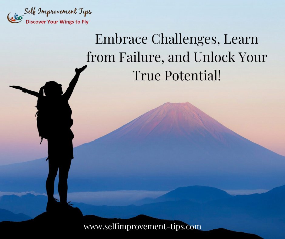Embrace a growth mindset by welcoming challenges and learning from failures. Every obstacle is an opportunity for growth and every setback is a chance to come back stronger. 
Let’s turn our struggles into success stories. To learn more, check our new blog: selfimprovement-tips.com/developing-a-g…