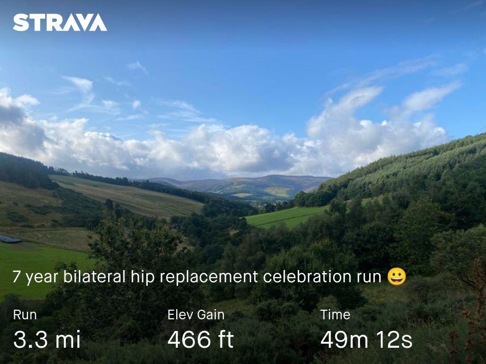 JudithDenwood's tweet photo. Because I can #fixed #hipreplacements #GratefulLiving #SaturdayMotivation #running https://t.co/H3uGVkZsi2