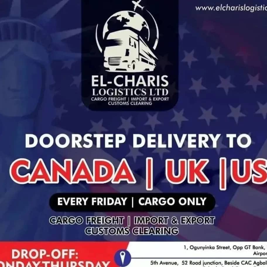tokunboawo's tweet photo. Trust a global logistics provider that knows what you need. @Elcharislogist has been providing top-notch service for more than a decade. #ElcharisLogistics https://t.co/exkxcqdzqs