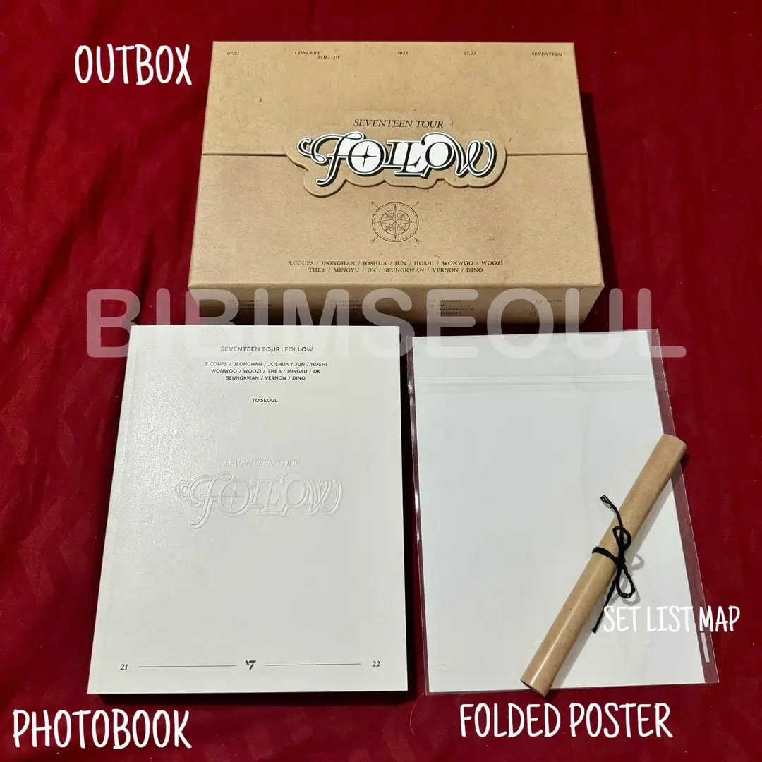꒰ 🪷 ꒱ wts lfb seventeen ph 𓈒* ⊹ (repriced)

➞  follow tour digi code ob and other inclus .ᐟ
» ₱250

onhand ni ph supplier
dop: 3 days
x sensi and impatient 

t. svt ph follow to seoul digi code outbox