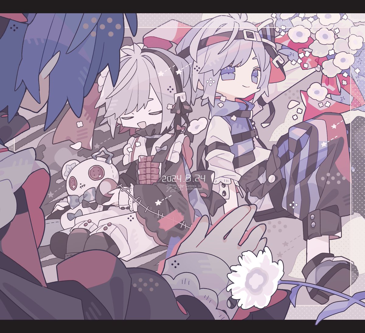 「┊門出┊#冥日 #でぃえてら┊ 」|🌱蕗々ろゆねのイラスト