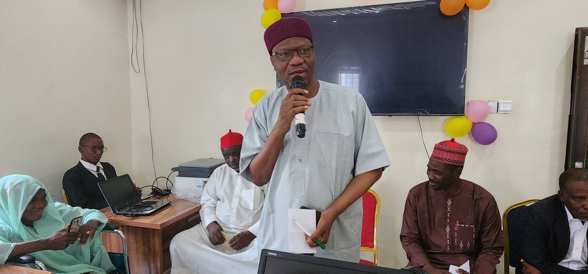 ICTAdvocates's tweet image. Dr. Kole A. Shettima, Africa Director of MacArthur Foundation, @macfound  makes remarks at a ceremony to unveil the Digital Training Hub for People with Disabilities we provide with support from the Foundation @YZYau @a_sabo12 @CitadRadio @APC_News @_Yusuf_Babagana @HamzaFagge69