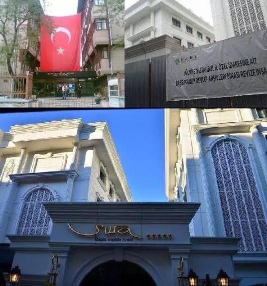 Vaniköy'deki kaçak inşaat benzeri olay,  yıllar önce Sultanahmet'te İl Özel İdaresi'ne ait olup Osmanlı Arşivi'nin kullandığı bina, "Osmanlı Arşiv Binası Restorasyonu" denilerek otel yapılmıştı.
Demek ki, hiç bir şey değişmemiş: AL BİRİNİ VUR ÖTEKİNE!