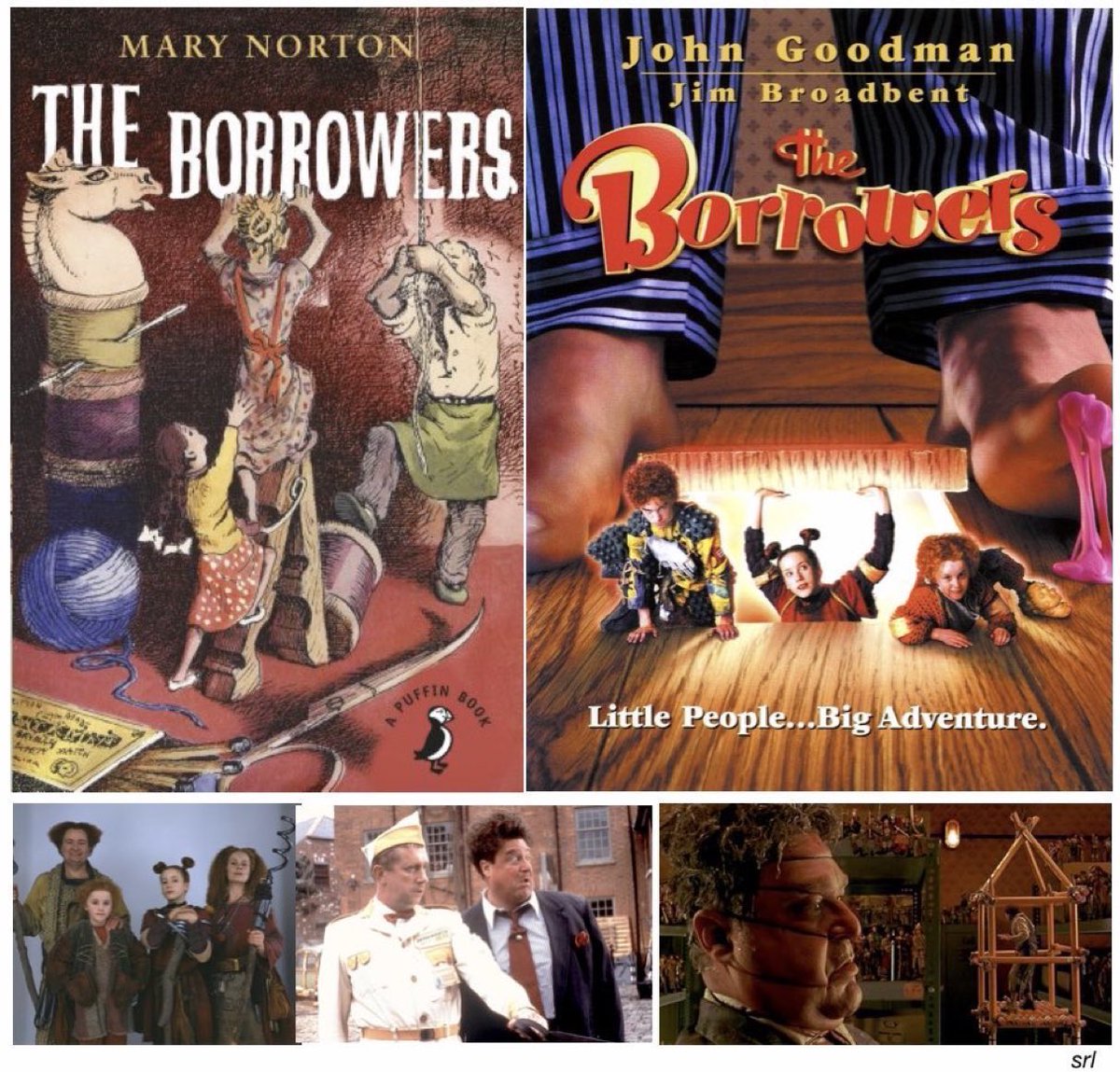 SaveRedlandLibr's tweet photo. 12:50pm TODAY on @Film4
The 1997 #Family #Comedy film🎥 “The Borrowers” directed by #PeterHewitt and written by Gavin Scott & John Kamps
Loosely based on #MaryNorton’s 1952 novel📖
🌟#JohnGoodman #JimBroadbent #CeliaImrie #MarkWilliams #HughLaurie #BradleyPierce #RubyWax https://t.co/9Ow6OylIUf