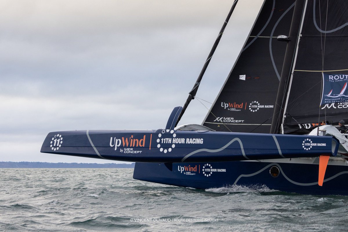 UpWindbyMC's tweet photo. Race Update: UpWind by MerConcept Team Withdraws from Today’s races at St-Brieuc

Due to technical challenges encountered during the recent @routeterreneuvas , the @upwindbymerconcept team has made the decision not to participate in today’s race at St-Brieuc. https://t.co/DUESwVbdVv