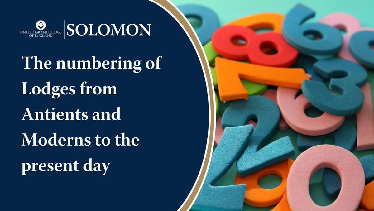In the beginning these Lodges bore no number, not even a name, but were known by the name of the Inn, or in some cases the coffee shop, at which they met
 
Read the paper here: solomon.ugle.org.uk/pluginfile.php…

United Grand Lodge of England