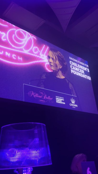 SimoneMClements's tweet photo. Being a guest speaker along with my beautiful daughter Carlee at the Children's Cancer Foundation's Million Dollar Lunch at Crown Resorts was an absolute pleasure. 
It was an honour to share our story and support such a meaningful cause. The event's atmosphere of generosity and unity was truly inspiring. 
I am grateful for the incredible support shown by everyone your kindness truly makes a difference in the lives of those in need. Thank you to all who attended and donated. Together, we can make a difference and bring hope to families facing this tough battle. #Grateful #SupportiveCommunity #kidscancer #childrenscancerfoundation #crownresorts