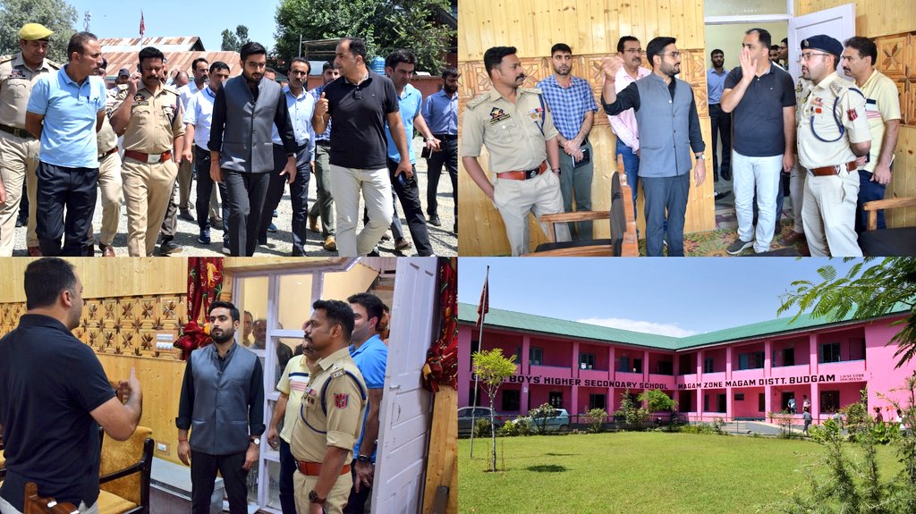 dicbudgam's tweet image. DC Budgam @akshaylabroo along with SSP Nikhal Borkar reviews  preparations for forthcoming polls in #Beerwah Assembly Constituency.
Assessed the arrangements at collection/distribution centre, functiong of RO's Headquarter
@ECISVEEP @ceo_UTJK @diprjk @ddnewsSrinagar