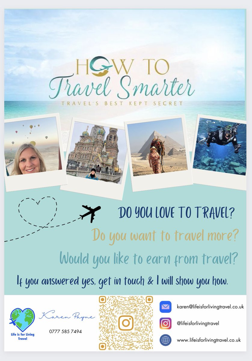 KPayneDorset's tweet photo. Thought I’d be brave and share my travel business with contacts here. Think of me next time you want for book a trip rather than a large chain. Or if you research and plan yourself message me to see how you can save on your travels #travel #travelbusiness #independentagent https://t.co/pd8QS74cWV