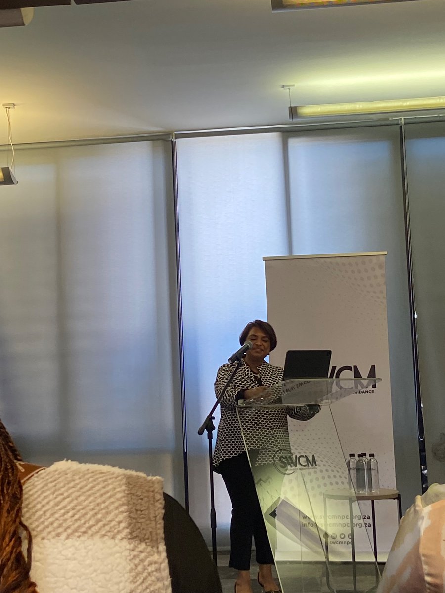 masiarefentse's tweet photo. 4th Annual SWCM Colloquium - Activism Through Law
@swcmnpc
“it’s not enough in a country like South Africa that laws change, people need to change”
#SWCMNPC #SWCM #pink_elephant_gin https://t.co/z95ymcLN7V