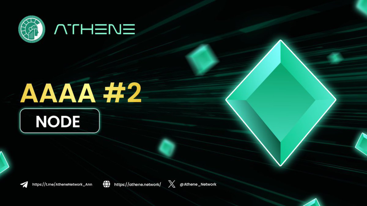 🎆  All About Athene App #2: Node 🎆  

Continuing our "All About Athene App" (AAAA) series, let’s explore the Node feature, a key component of the Athene Network’s decentralized ecosystem.

➡️Running a Node lets you contribute to the network while earning rewards:

🟠Start the