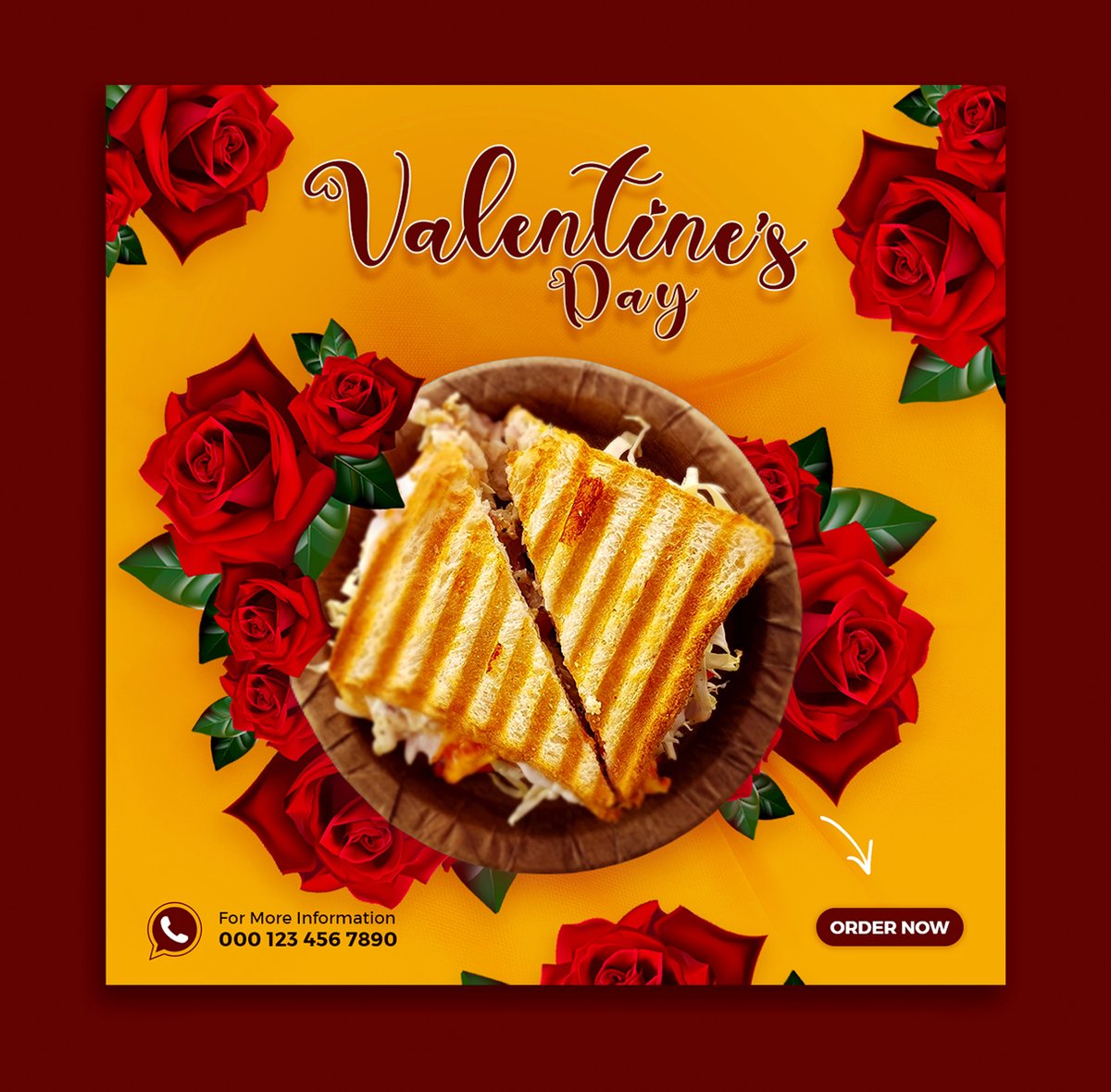 InsidePhotoshop's tweet photo. Valentine's #Day Social Media Post #Template 

Check my Portfolio:
https://t.co/p4ZHHQIt4Q

#graphicdesign #design #creative #typography #illustration #branding #digitalart #designer #socialmedia #bannerdesign #ValentinesDay #CoupleGoals #ValentinesDate #Trending #InstaGood https://t.co/iYg2NeYneG