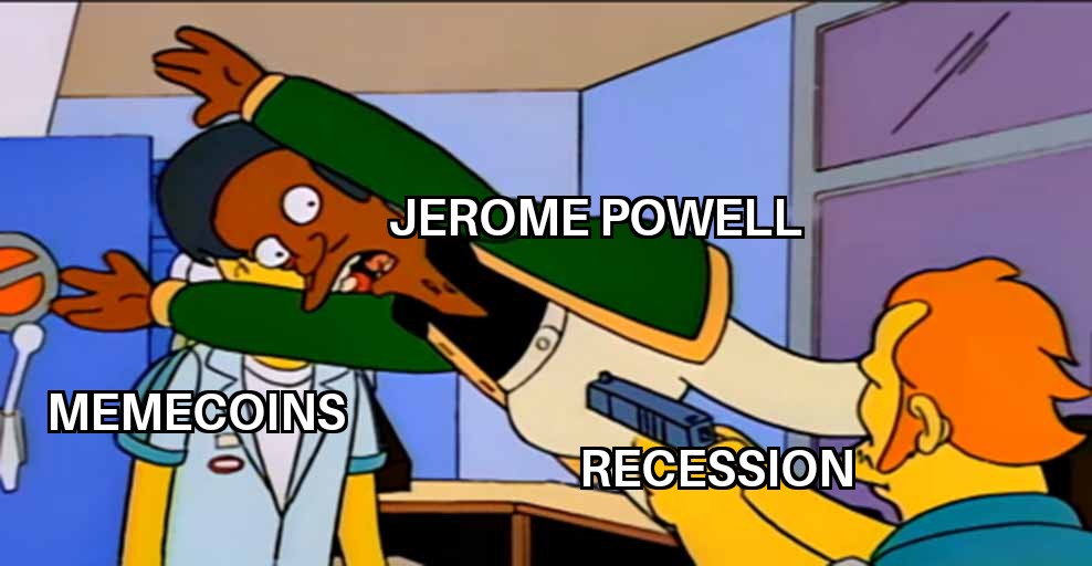 CryptoDGems's tweet photo. The real reason why #JeromePowell will cut interest rates. He is my #realdegen
#crypto #memecoin https://t.co/KKXFj4jEgk