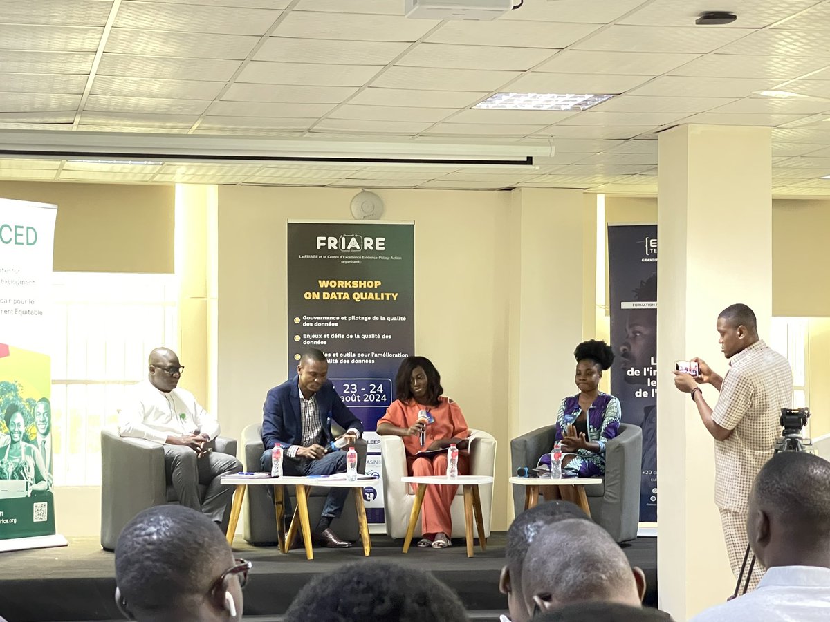 Panel sur la qualité des données <a href="/friareafrica/">FRIARE Africa</a>