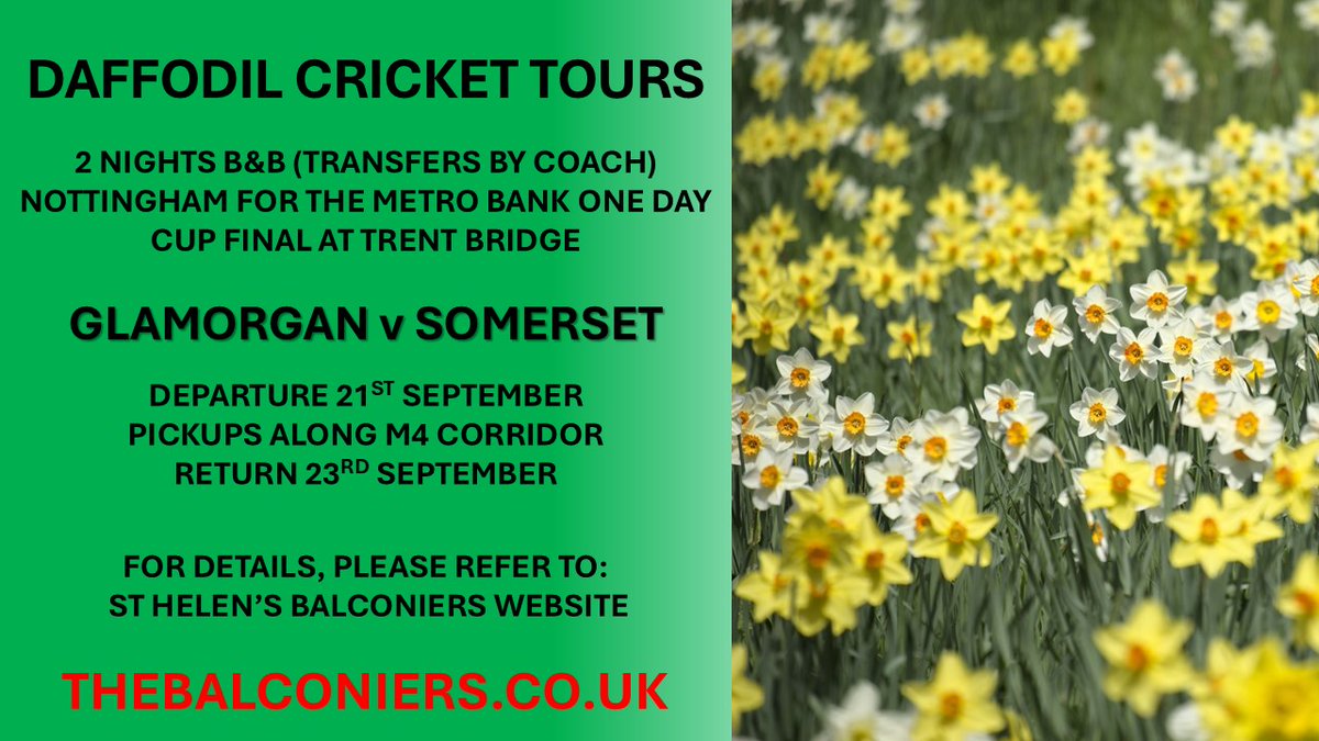 balconiers1972's tweet photo. Come to @TrentBridge in September to support @GlamCricket in the @onedaycup Final. Evoke the memory of 2021 - Royal London One Day Cup Winners. https://t.co/TvNSpcmCcE