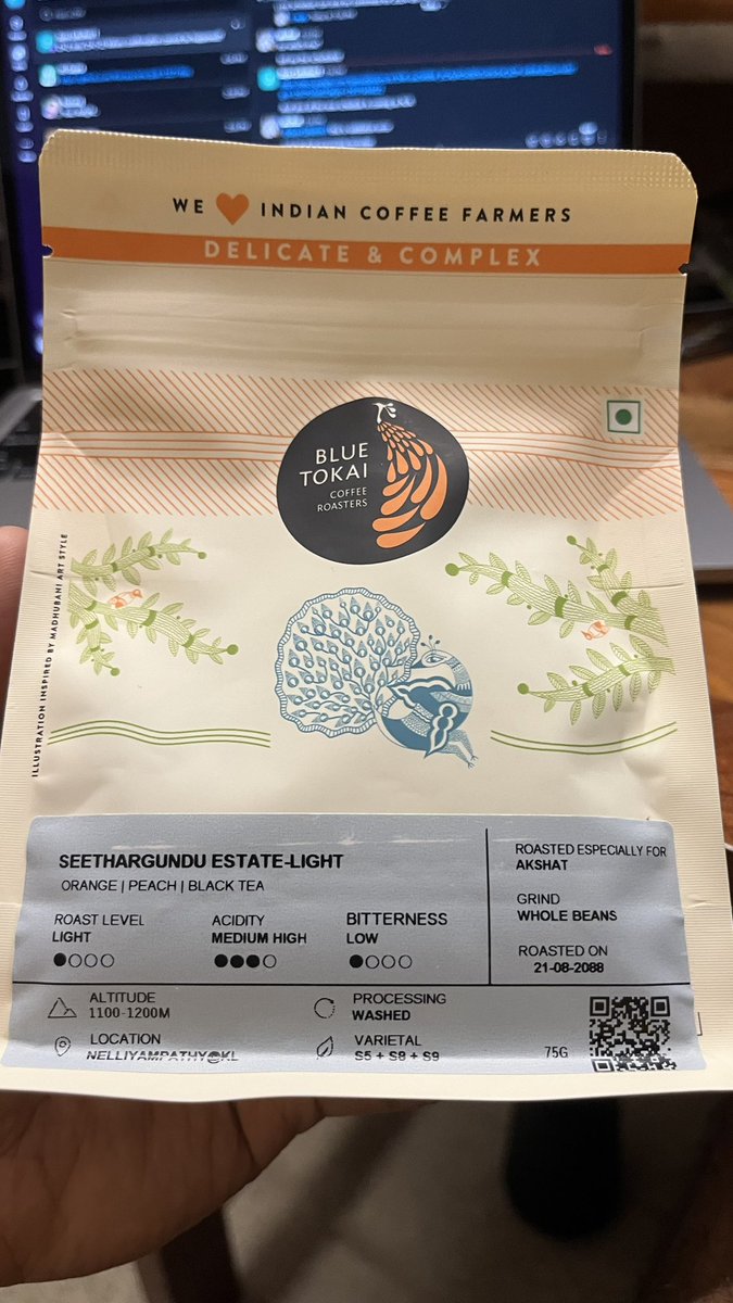 3minus1's tweet photo. @BlueTokaiCoffee really be living in 2088 🔥 https://t.co/XDW1uHJyOm