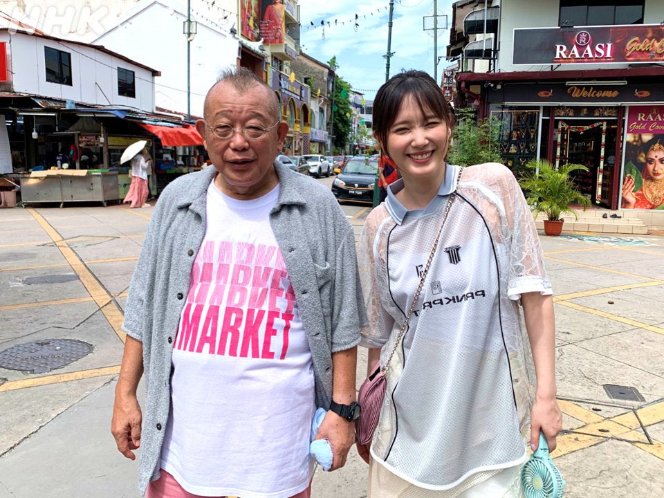 ペナン島本当に色んな国の文化がmixされてる島で素敵やなー💓
2人とも自由で可愛い