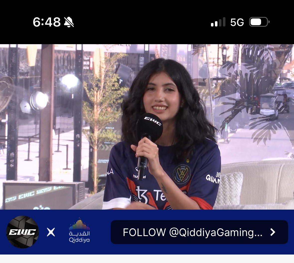 Goat spotted at Esports world cup ❤️