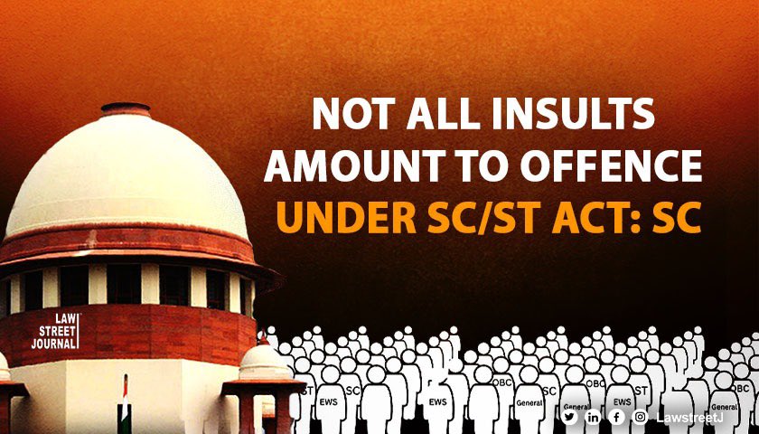 LawstreetJ's tweet photo. Courts not precluded to consider pre-arrest bail in #SC/#STAct, if no prima facie case found: SC
@MLJ_GoI | @jhanaktweets
Read full: https://t.co/nFSuObwPVz https://t.co/8nP17UdTGm