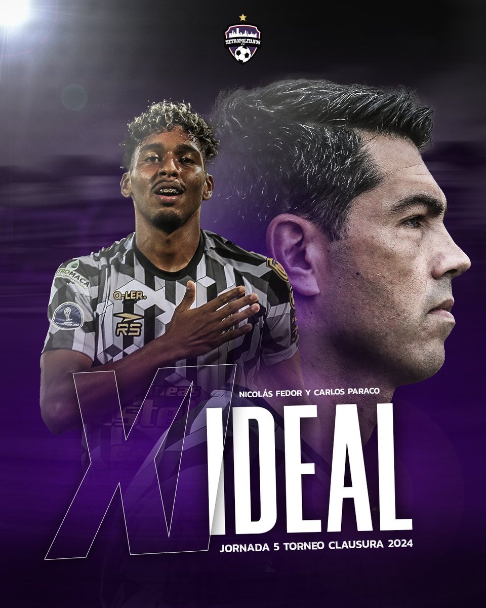 ¡Qué lujo estar en el XI ideal! ⭐😎

Carlos Paraco 🔥
<a href="/MikuFedor/">Nicolás MIKU Fedor</a> ⚽⚡

¡Todos juntos por el objetivo! 🏆

#SiempreVioleta🟣 
#LigaGrupoJHS