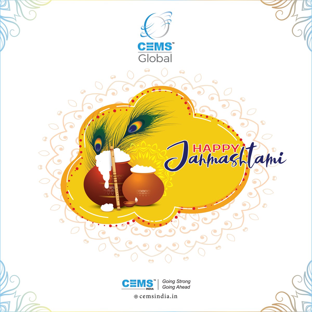 CemsIndia's tweet photo. 𝐇𝐀𝐏𝐏𝐘 𝐉𝐀𝐍𝐌𝐀𝐒𝐇𝐓𝐀𝐌𝐈

#happyjanmashtami #janmashtami #cemsindia #festialval https://t.co/CHMFfVT4xJ