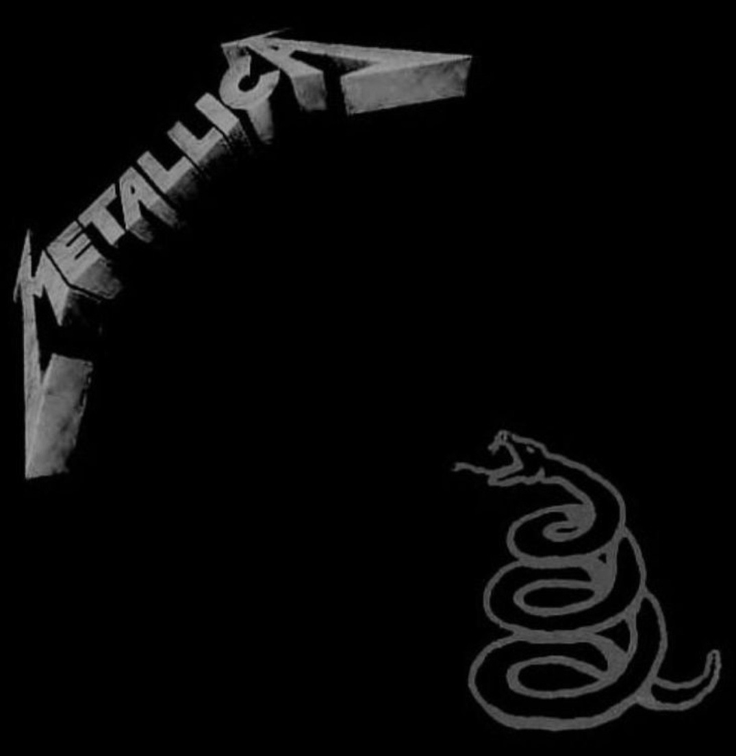 HeavyMetal_999's tweet photo. August 24, 1991. Metallica with their album "The Black Album" reaches #1 on the UK album chart for 1 week, although it will be on the list for 99 weeks. https://t.co/0co2KfZVTQ