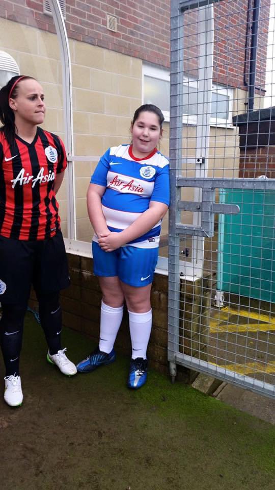Robboqpr78's tweet photo. Nice one @DPuddefoot it’s been a while since Chlo walked out with you back in the day, we will come and watch you away Selsey later in the season, hope grab a photo then too would be good. ⚽️ https://t.co/rX5gGozykp
