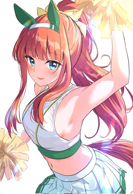 チアスズカさんが一生懸命応援!#サイレンススズカ #ウマ娘 