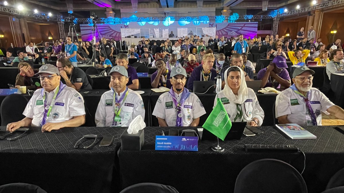 scouts_org_sa's tweet photo. جمعية الكشافة تختتم مُشاركتها بالمؤتمر الكشفي العالمي الـ 43

https://t.co/VTTAsOMFOT https://t.co/pcSuy49sNA