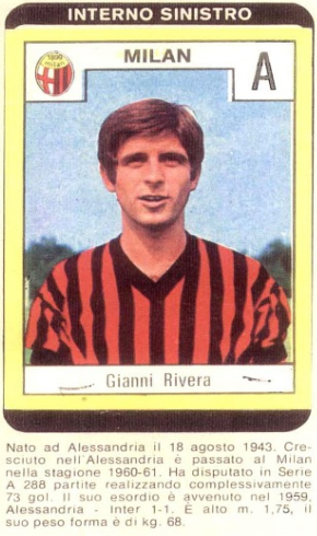 44BootsOnX's tweet photo. #BallonDor holder Gianni Rivera opened the 1969-70 #SerieA season with all four goals in the first half of #Milan's 4-1 away win at #Brescia #44BOOTS #44B https://t.co/jy7SPpMHbW
