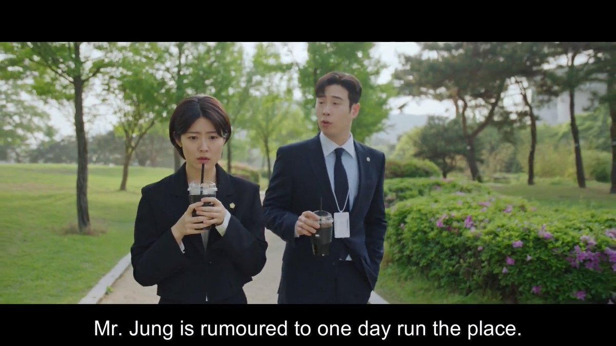 _bleedinink_'s tweet photo. I was so looking forward to the coffee breaks between #NamJiHyun and #JeonEunHo

As always we are again presented with one of thousand surprised expressions of Han Yu-ri

#kdrama #kdramatwt #GoodPartner https://t.co/bFGYF6uOPe
