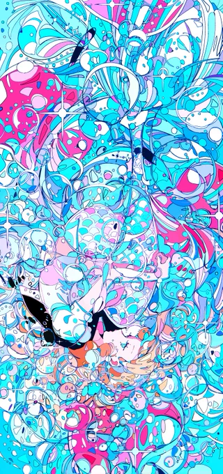 #イラスト 「.。o○」
