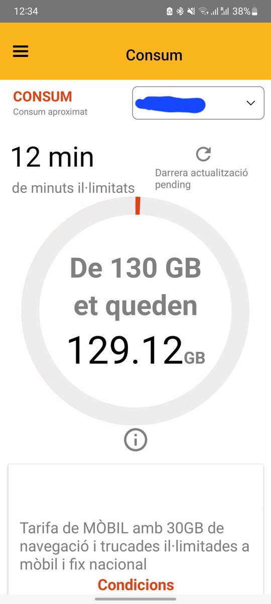 adriaamell's tweet photo. Ni l'àrea client ni l'app de @Parlem mostren el nostre consum real ni el producte correcte. Ja fa dies que us ho he fet saber, però no he rebut resposta. Per telèfon em dieu que puc trucar per consultar-ho. Estar en línies d'espera per una cosa tan senzilla és lamentable! https://t.co/34QLkfNqW4