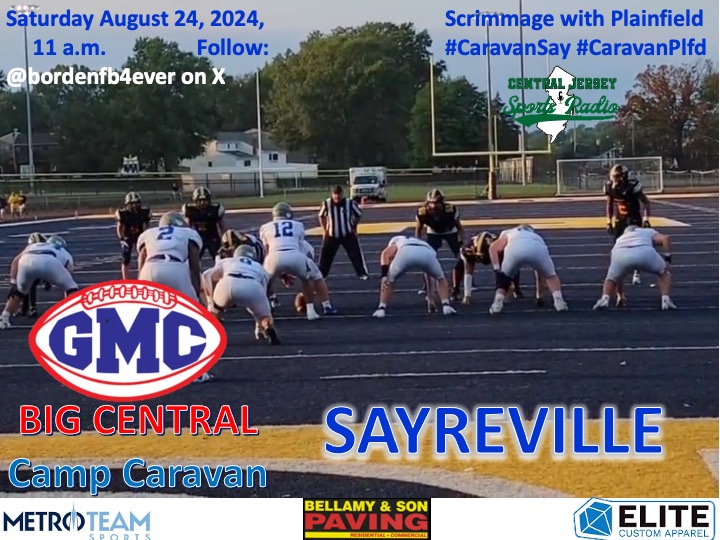bordenfb4ever's tweet photo. Day 11: BCC-GMC Camp π 11 am Scrimmage @SWMHS_Football vs @PHSCardsFB #CaravanSay #CaravanPlfd making it 22 BCC teams I've π B sure 2 follow me on X 4 πΈ π₯ of scrimmage, interviews w/players & head coach You can check @CJSportsRadio 4 all our content. Top 10 πGame Day Thurs https://t.co/tKPsxFVdjK