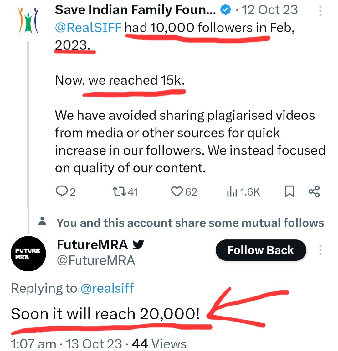 realsiff's tweet photo. Help us reach 100,000 followers at the earliest.

Due to woke conspiracy, our meninist accounts were banned for more than a decade.

This is an old account, which was relaunched, renamed after deleting all tweets.

Elon Musk saved us. Without previous censorship, we would have lakhs of followers. That's why help us to grow to 100,000 followers, so that we can cause a bigger impact.