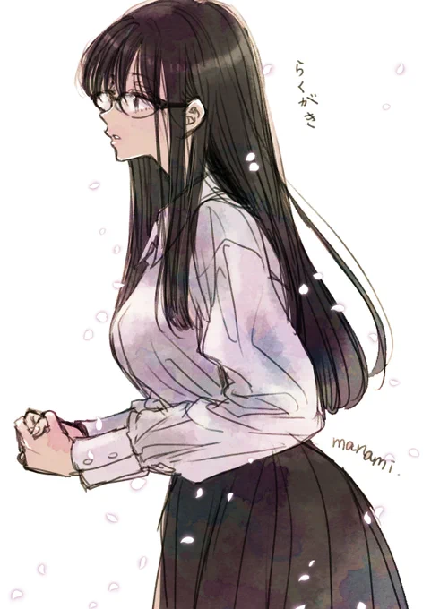 ら く が き #ひまわりさん 