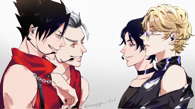 Idol趴囉#Bokuaka #HAIKYUU#krtsk #兎赤 #クロ月 #kurotsuki 